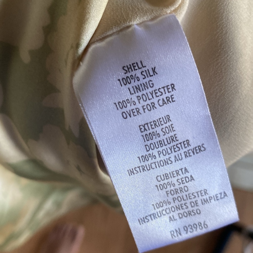 Petite Sophisticate vintage silk dress be - Picture 7 of 7